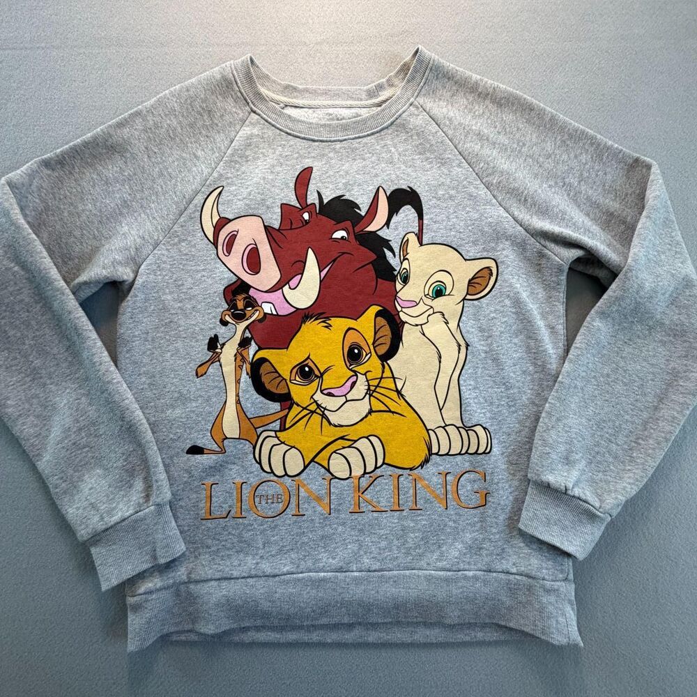Disney Men's Grey Sweatshirt